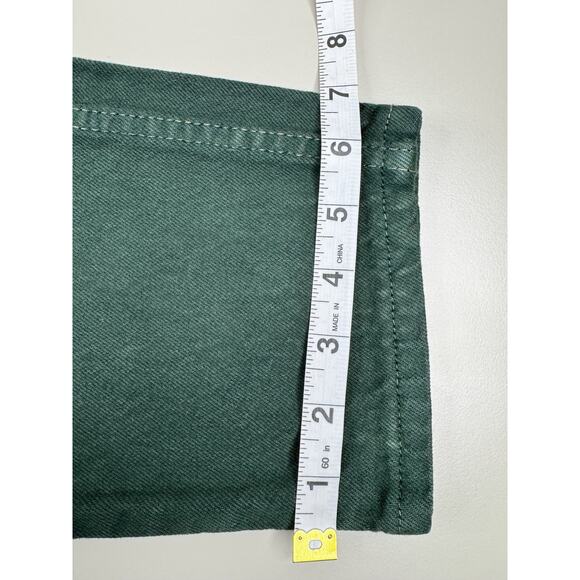 Vintage 1994 Levis 550 Womens 11 Relaxed Fit Tapered Leg Green USA Made Western - Picture 3 of 16